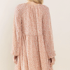 Ditsy Floral Chiffon Babydoll Dress - Image 5